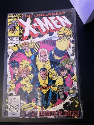 The Uncanny X-Men #254 (Marvel Comics Early December 1989)