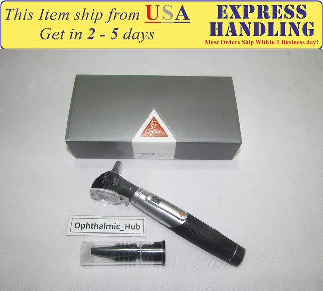 Heine mini 3000 Fiber Optic F.O Otoscope Germany W REUSABLE TIP D001.70.120 for sale online eBay