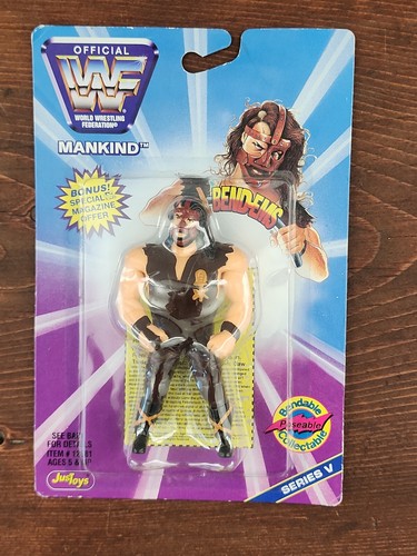 MANKIND Bend-Ems Series V 5 JusToys 1997 Bendable ...