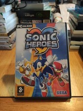 Sonic Heros PC CD ROM Original Box