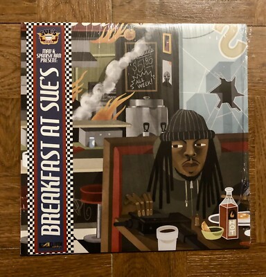 M.A.V & Spanish Ran - Breakfast At Sue s/ Black Coffee (OBI) Vinyl LTD RARE