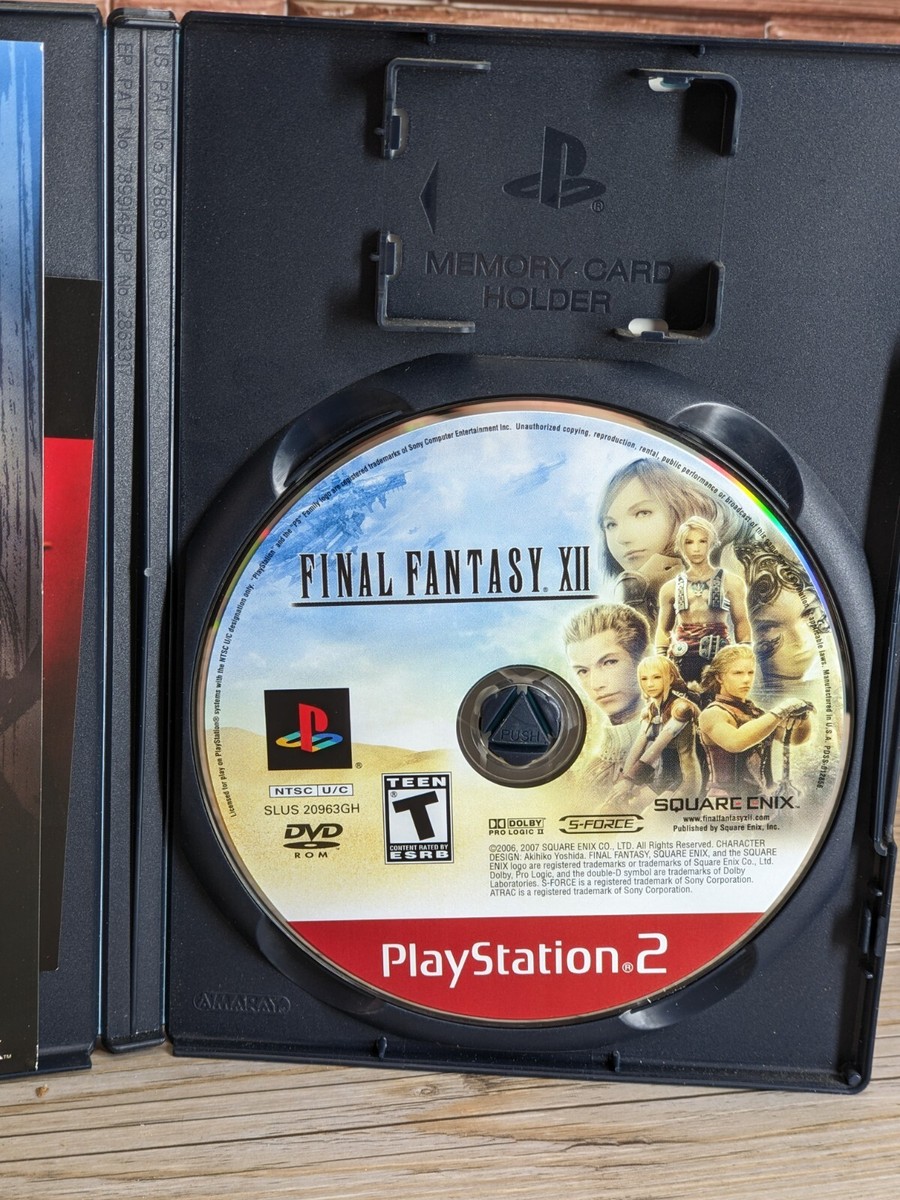 Final Fantasy XI Online Not For Resale XII Greatest Hits & XII