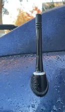 4 inch " Short Black Aluminum Antenna Mast AM/FM for HYUNDAI TIBURON 1997-2006