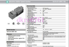 Original P F Inductive Proximity Switch Sensor NJ15 U1 DW1-10