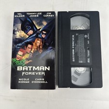 Batman Forever VHS 1995 Warner Home Video Val Kilmer Jim Carrey