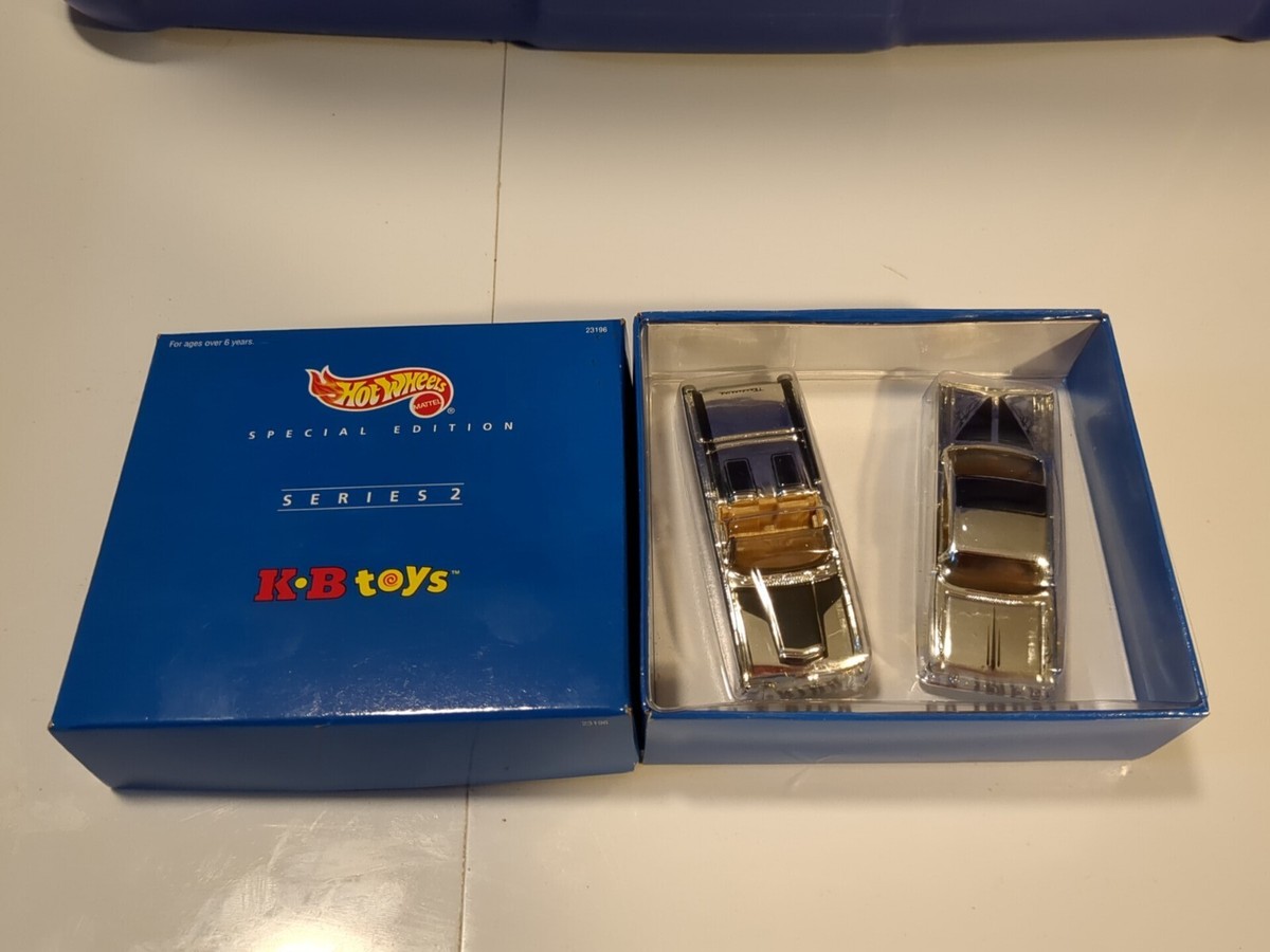 Hot Wheels KB Toys Series 2 63 t-bird 59 impala Chrome Vhtf | eBay