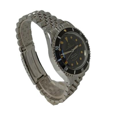 Montre Automatique Walter Mitt Sea Diver - Acier, Bracelet Ambre Noir, Unisexe