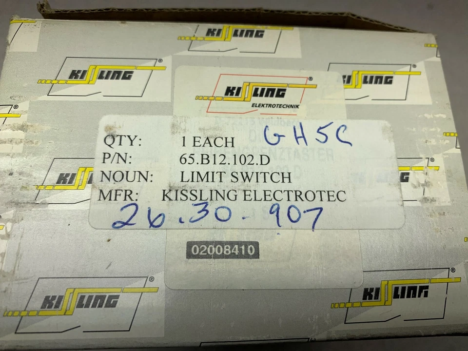 NEW IN BOX KISSLING SWITCH 65.B12.102.D - Image 2 of 4