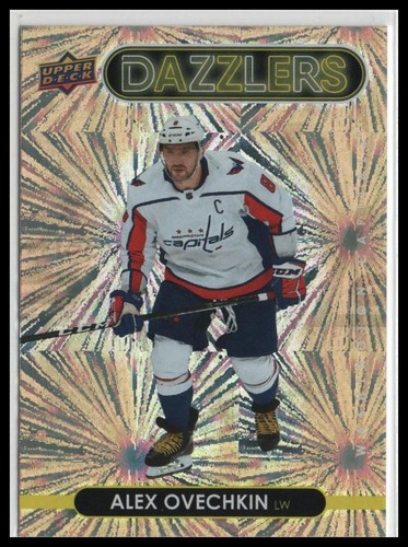 2020-21 Upper Deck #DZ-47 Alex Ovechkin Dazzlers Orange