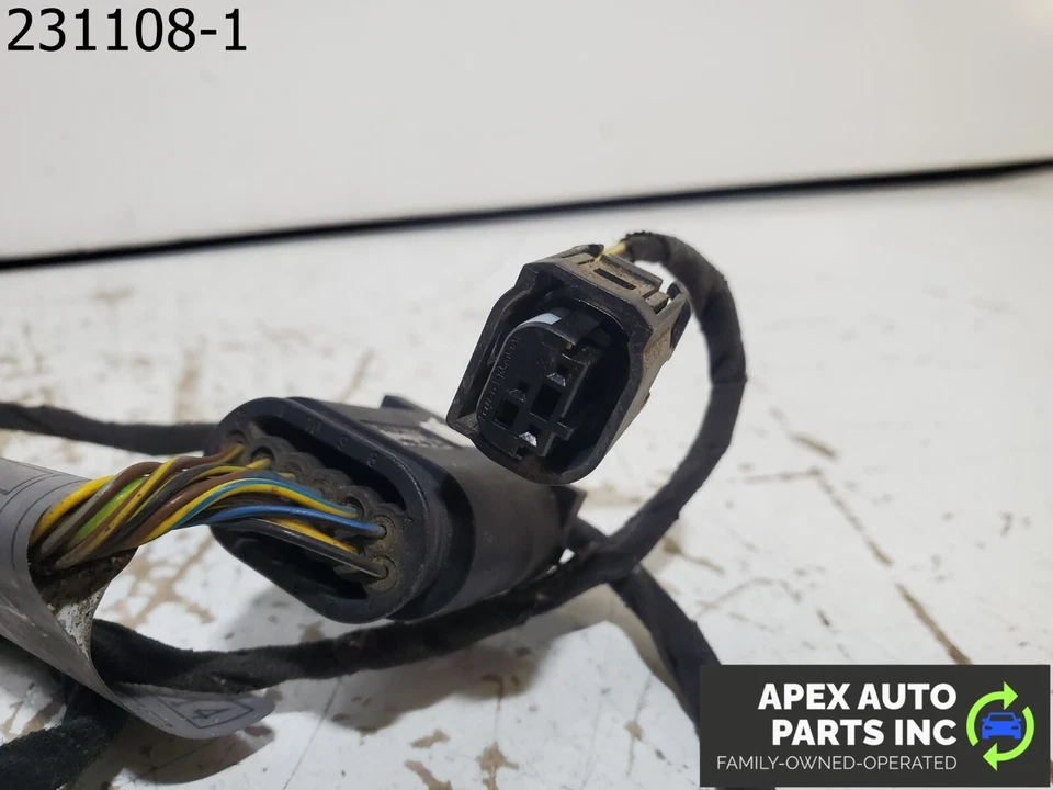 Arnés de cables trasero OEM 2007 BMW 750Li sensores de aparcamiento 14520491 Foto 2 de 4