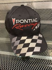 VINTAGE Pontiac Racing Winners Circle Cap Hat Snap Back Black Dale Earnhardt Sr