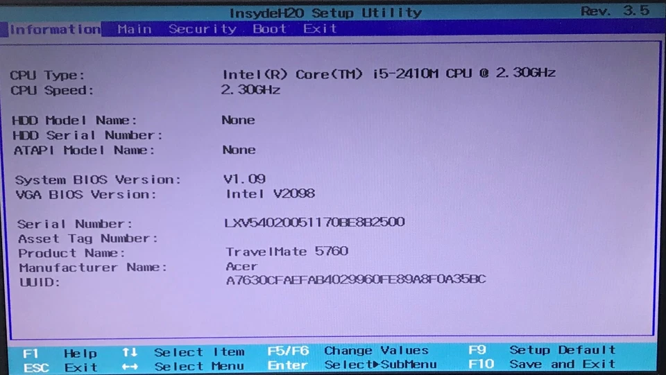 Acer TravelMate 5760 Display 15,6" B156XW02 V.3 AU Optronics Matt 40 PIN - Bild 3 von 4