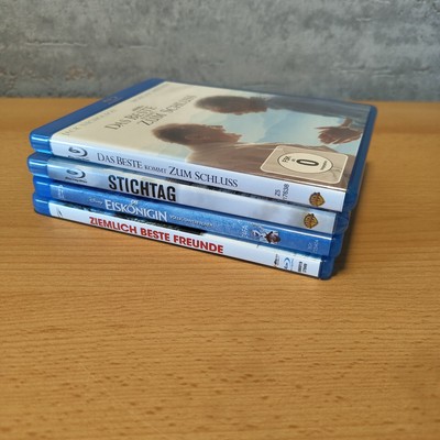 BLUE RAY SAMMLUNG , 4 STÜCK , TOP  Familienfilme Comedy Eiskönigin