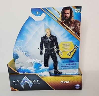 New Spin Master DC Aquaman & The Lost Kingdom Orm 4'' Action Figure Collectible 