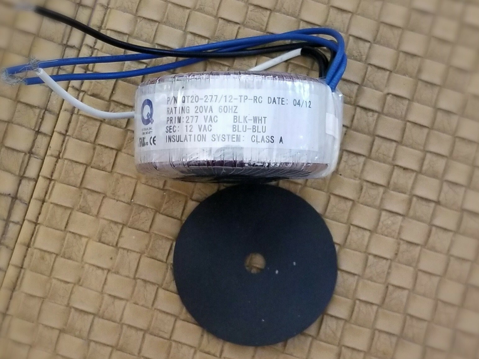 QTran QT20277/12TPRC Low Voltage Transformer, 20W, New eBay