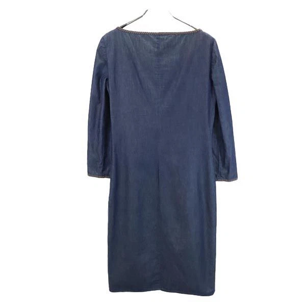 MIU MIU MIUMIU made in Italy manica lunga pezzo unico 40 sistema navy donna