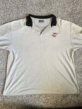 Vintage Looney Tunes Tasmanian Devil Polo Warner Bros. Men  s Size L