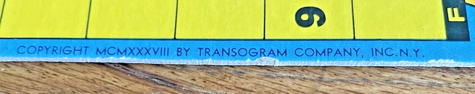 Vintage 1938 Transogram Activity Game Board - Image 3 of 3