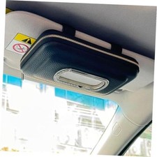 Car Tissue Holder, Visor Mask Holder, Sun Visor Napkin Holder, Mask Black