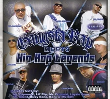 Various Artists - Gangsta Rap Meets Hip-Hop Legends [Used Very Good CD] Explicit