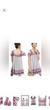 Anthropologie Maeve Boho Above Knee Swing Dress Embroidery Indie Summer nwt’s S