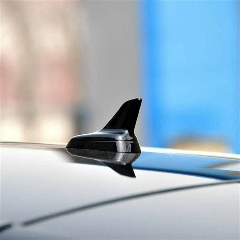 For Mercedes Benz Gloss Black Roof Shark Fin Dummy Decorative Antenna Aerial — 第 3/4 张图片
