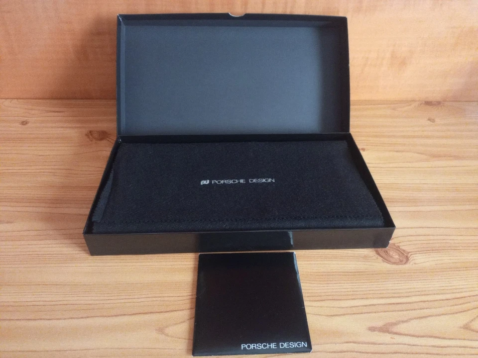Porsche Design by Seeger – Large Leather Business Card Binder (West Germany,... — 第 2/4 张图片