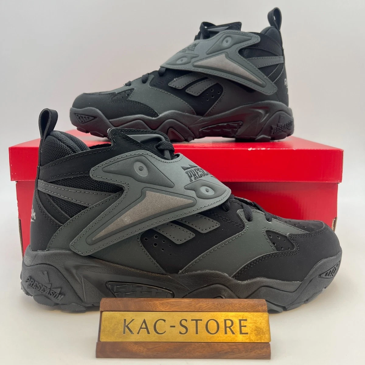Reebok Preseason 94 Retro Black/Black/Grey for Sale | Authenticity