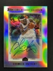 2003-04 Contemporary Collection Carmelo Anthony On Card Auto RC 420/499 Nuggets