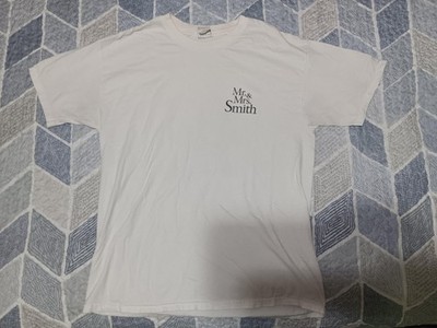 Mr and Mrs Smith Vintage Shirt Large Pre-owned Hollywood Video Promotional Item