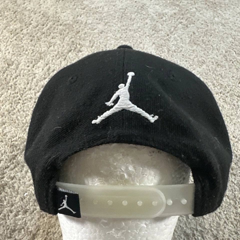 Air Jordan Jumpman Hat Cap Youth Black Snapback Space Jam Thats All Folks GITD - Image 3 of 4