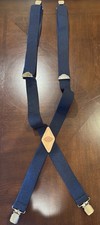 Men s Elastic Dickies Work Suspenders Navy