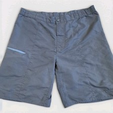 Columbia Omni-Shade Men's M Cargo Shorts Gray Outdoor Sun Protection Hiking