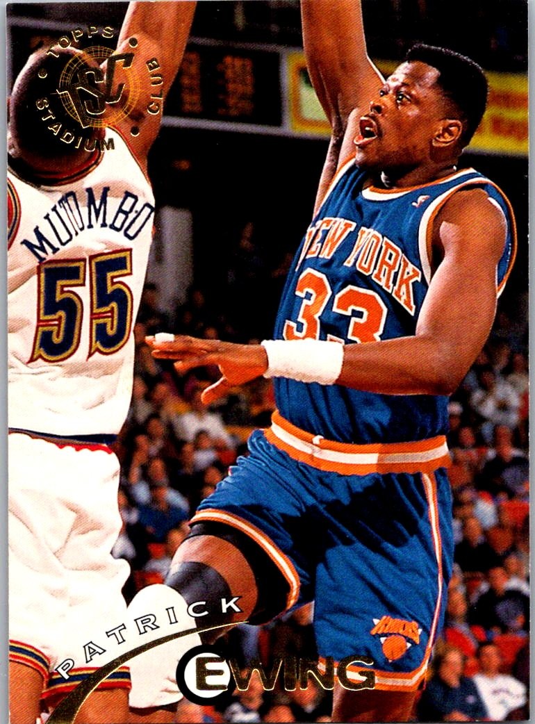 1994-95 Stadium Club #1 Patrick Ewing