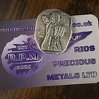 1 oz Fine Silver Hand Pour - The Hitman - Rios Precious Metals 999 With COA