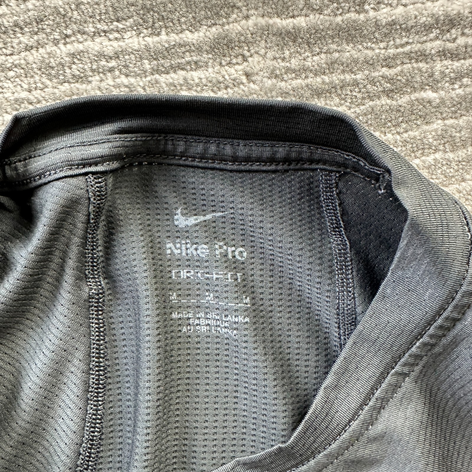 UCF Knights Nike Shirts Mens Medium Gray Pro Compression Team Issue