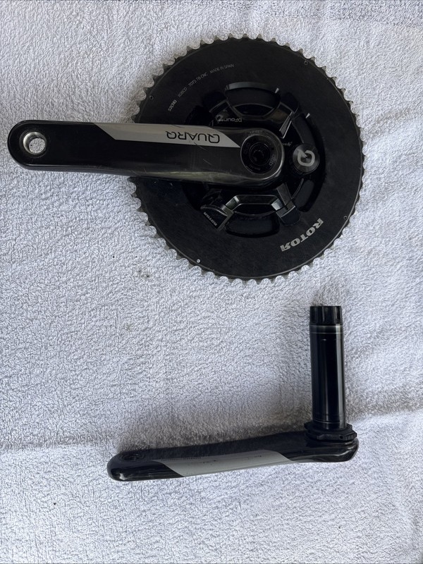 Quarq SRAM Dfour Dub Crankset 170 Rotor 52/36