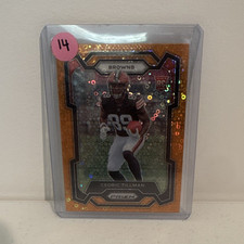 Panini 2023 Prizm Cedric Tillman Rookie #321 Cleveland Browns NFL Card. rookie card picture
