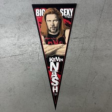 Vintage Kevin Nash Big Sexy Pennant WCW NWO 1999 90s Nos New USA Made Sting