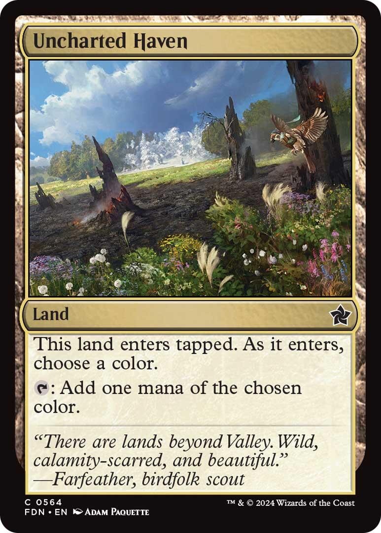 Uncharted Haven - 564 - NM- Foundations