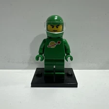 LEGO Classic Space Man Minifig idea007 Ideas Green W/Air Tanks RARE! 21109 Pete