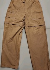VTG Cabela 2 in 1 Outdoor Pant Mens Size 36W Hiking Pants Convertible Pant NWT