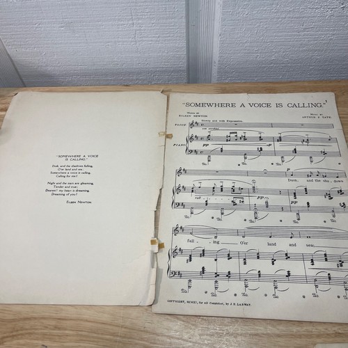 Spartiti musicali vintage 1899 - anni 50 - Foto 29 di 72