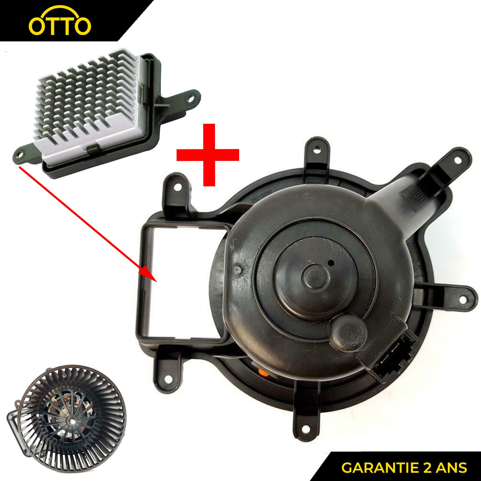 Résistance de chauffage 6441CP ventilateur habitacle pour 3008 et DS5