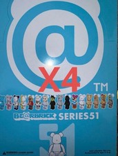 Medicom Toy series 51 bearbrick Be rbrick master carton case 4 BOX in stock JPN