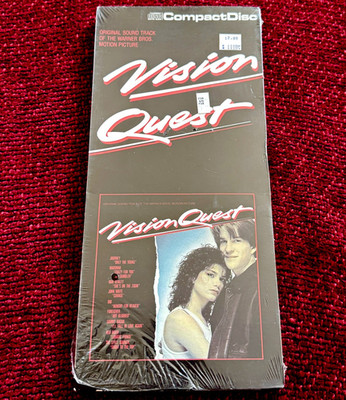 MADONNA VISION QUEST CD SEALED LONGBOX CRAZY FOR YOU GAMBLER FIRST EDITION 1985 