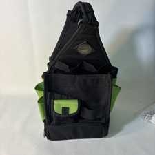AMM's Original Tote-Ally Cool On-The-Go Green Black Craft Tote w/ Bonus Drawer