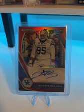 2021 Panini Prizm Draft Picks - Quinton Bohanna Rookie Auto /199