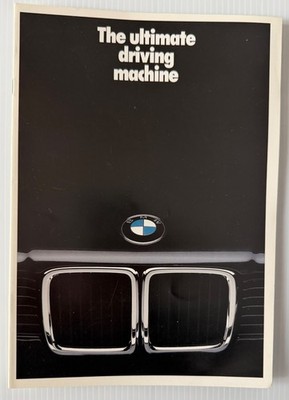 MINT ORIGINAL! 1987 BMW Sales Brochure Catalog USA M5 M6 L6 325i 535i..and more!