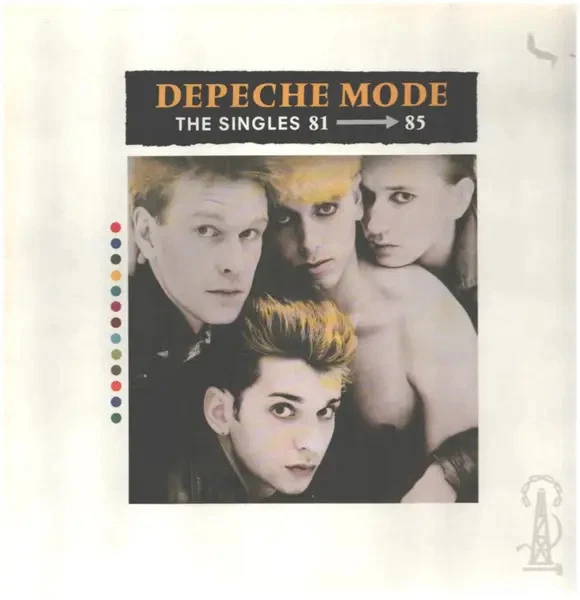 LP Depeche Mode The Singles 81 - 85 GATEFOLD, GREY VINYL NEAR MINT Mute - Bild 1 von 1